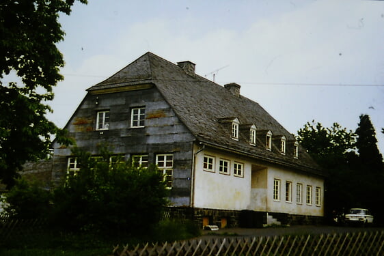 Ansicht von der Straße 1979